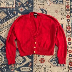 Vintage cropped sweater